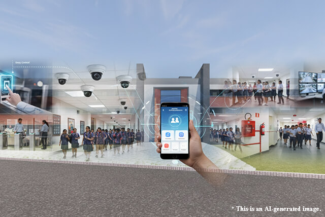 Fire safety drills  at SRK Sainik School