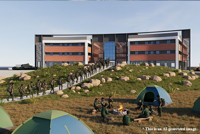 Trekking & Camping Zones at SRK Sainik School